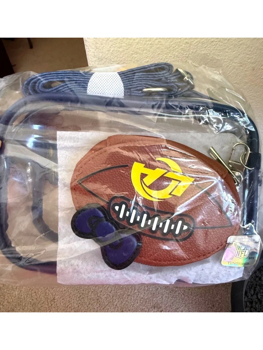 RAMS football hello kitty Sanrio limited edition crossbody